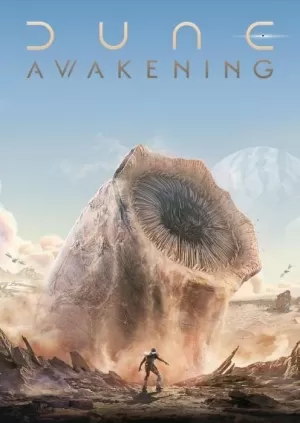Box-art pre hru s názvom Dune: Awakening