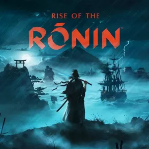 Box-art pre hru s názvom Rise of the Ronin