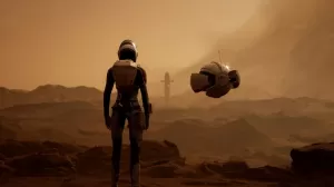Box-art pre hru s názvom Deliver Us Mars