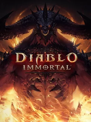 Box-art pre hru s názvom Diablo Immortal