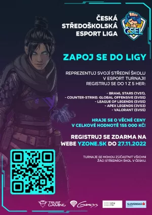 Herní turnaj ČSEL registrace