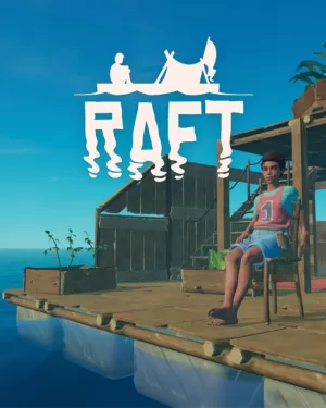 Box-art pre hru s názvom Raft