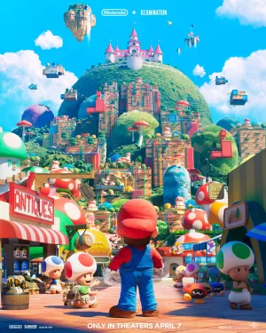 Box-art pre hru s názvom Film Super Mario Bros.