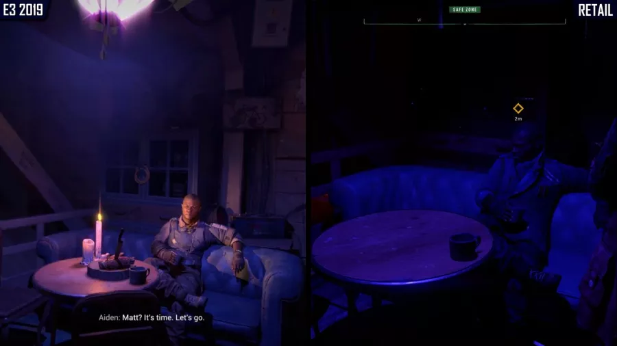 Dying Light E3 2018 vs Retail 2