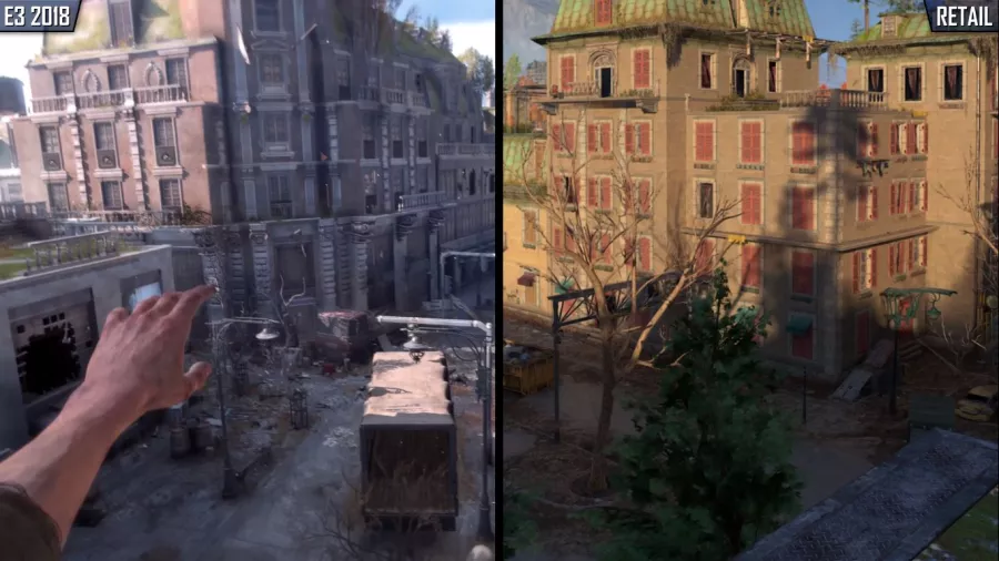 Dying Light E3 2018 vs Retail 3
