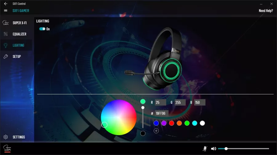 SXFI-Control-RGB-lighting