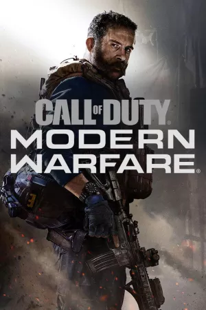 Box-art pre hru s názvom Call of Duty: Modern Warfare