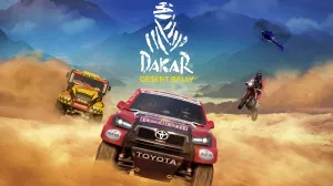 Box-art pre hru s názvom Dakar Desert Rally