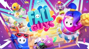 Box-art pre hru s názvom Fall Guys