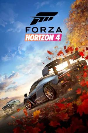 Box-art pre hru s názvom Forza Horizon 4