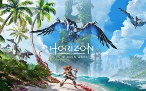 Box-art pre hru s názvom Horizon Forbidden West