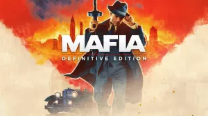 Box-art pre hru s názvom Mafia Definitive Edition