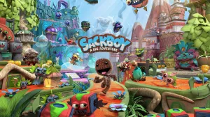 Box-art pre hru s názvom Sackboy: A Big Adventure