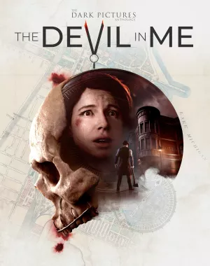 Box-art pre hru s názvom The Dark Pictures Anthology: The Devil in Me