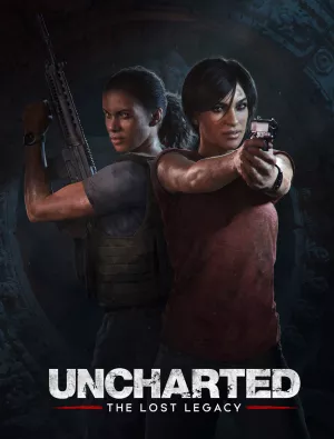 Box-art pre hru s názvom Uncharted: The Lost Legacy