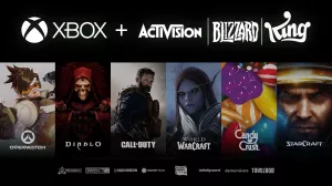 Xbox activision blizzard king logo