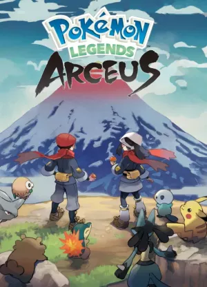 Box-art pre hru s názvom Pokémon Legends: Arceus