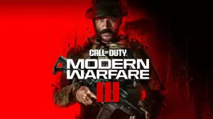 Box-art pre hru s názvom Call of Duty: Modern Warfare III