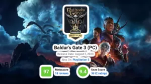 Baldurs Gate 3 Metacritic Score_092016
