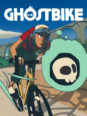 Box-art pre hru s názvom Ghost Bike