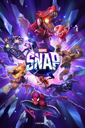 Box-art pre hru s názvom Marvel Snap