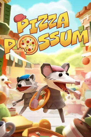Box-art pre hru s názvom Pizza Possum