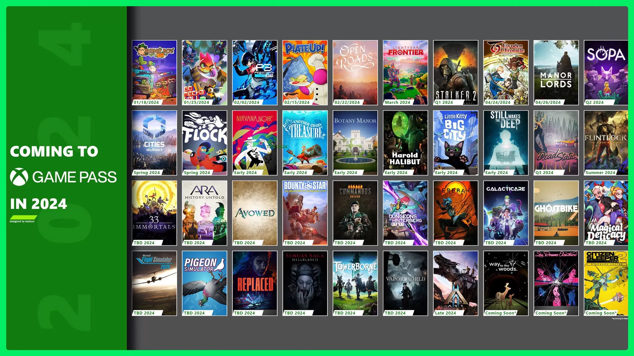 Xbox Game Pass 2024