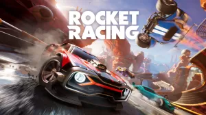 Box-art pre hru s názvom Rocket Racing