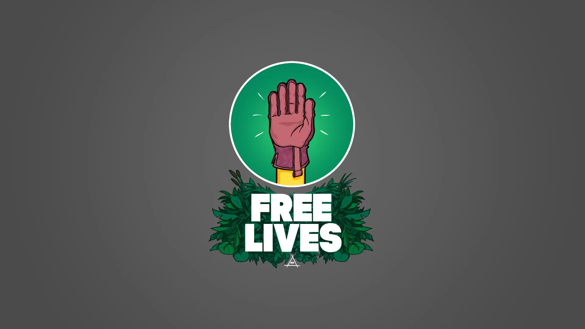 Free Lives Logo Wallpaper_063822