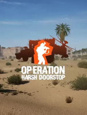 Box-art pre hru s názvom Operation: Harsh Doorstop