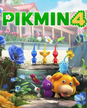 Box-art pre hru s názvom Pikmin 4