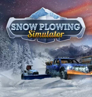 Box-art pre hru s názvom Snow Plowing Simulator