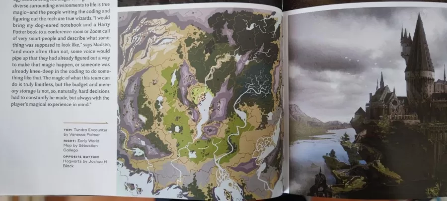 Hogwarts Legacy Artbook foto 3