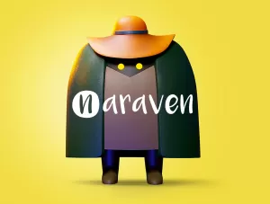 Box-art pre firmu s názvom Naraven Games