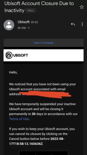 Ubisoft účet