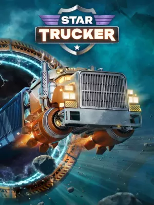 Box-art pre hru s názvom Star Trucker
