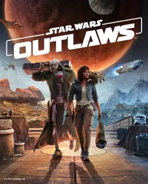 Box-art pre hru s názvom Star Wars Outlaws