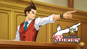 Box-art pre hru s názvom Apollo Justice: Ace Attorney Trilogy