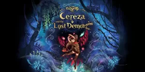 Box-art pre hru s názvom Bayonetta Origins: Cereza and the Lost Demon