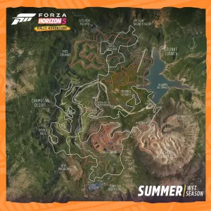Forza Horizon 5 Rally Adventure Mapa
