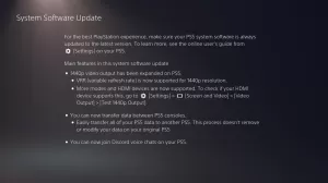 PS5 Discord update 7.0_124142