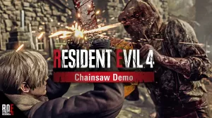 Resident Evil 4 Chainsaw demo