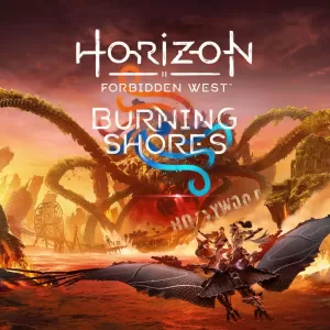 Box-art pre hru s názvom Horizon Forbidden West: Burning Shores