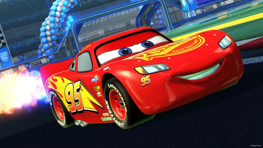 Bleskov&yacute; McQueen Rocket League screenshot 1