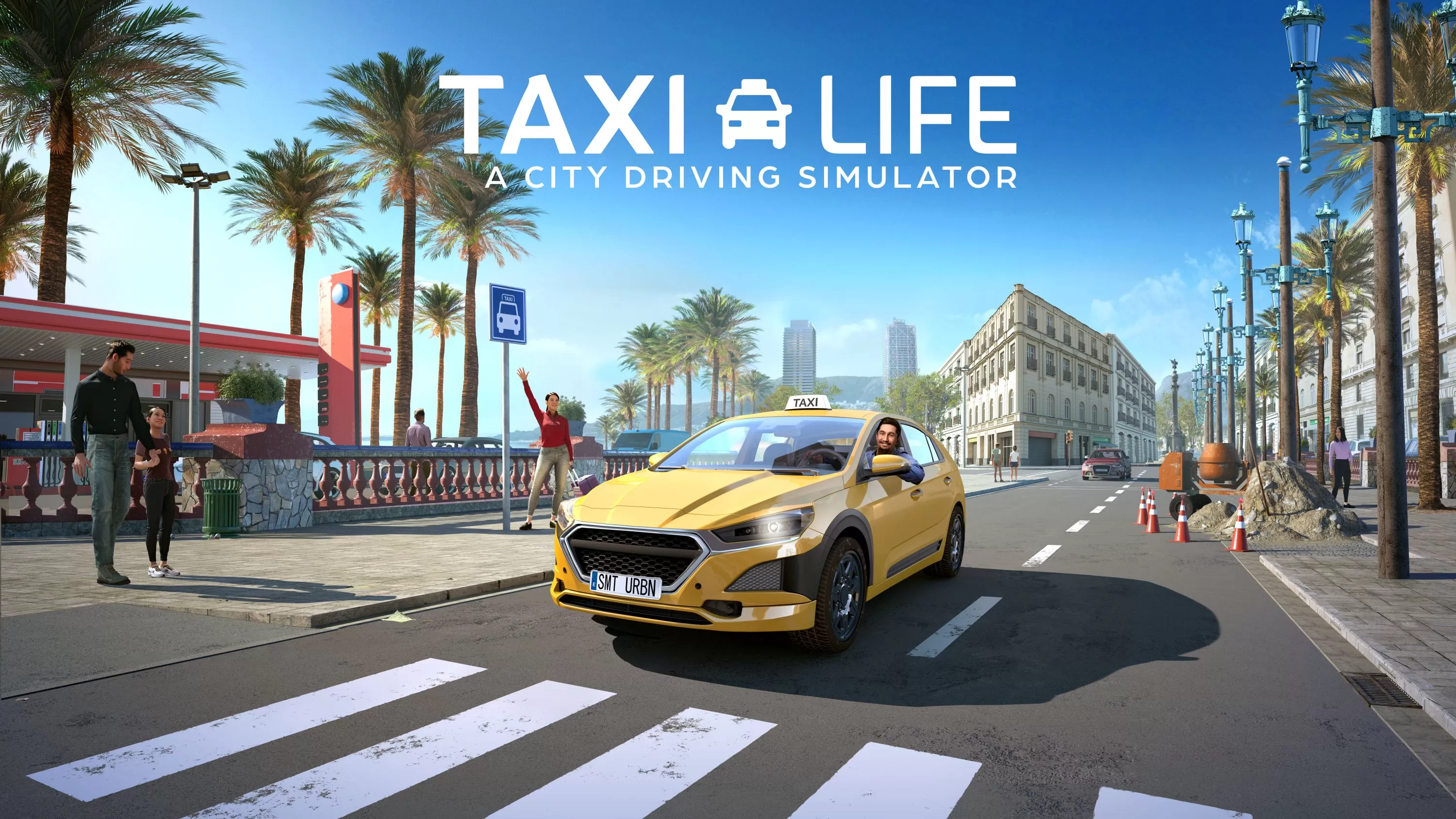 Box-art pre Taxi Life: A City Driving Simulator