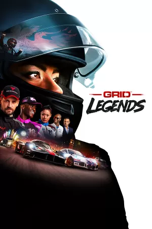 Box-art pre hru s názvom GRID Legends