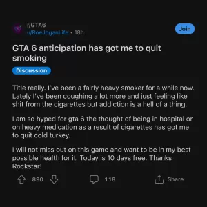 GTA 6 smoking