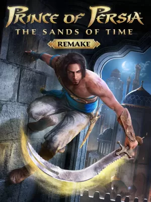 Box-art pre hru s názvom Prince of Persia: The Sands of Time