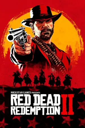 Box-art pre hru s názvom Red Dead Redemption 2
