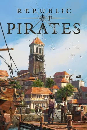 Box-art pre hru s názvom Republic of Pirates